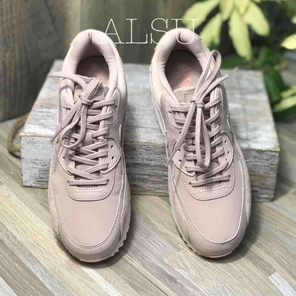 NWT Nike Air Max 90 Particle Beige W AUTHENTIC - Picture 3 of 7